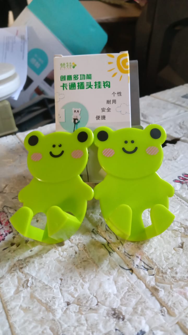 Plastic Adhesive Cable & Socket Holder β 2-Piece Set for Office, Home & Restaurant