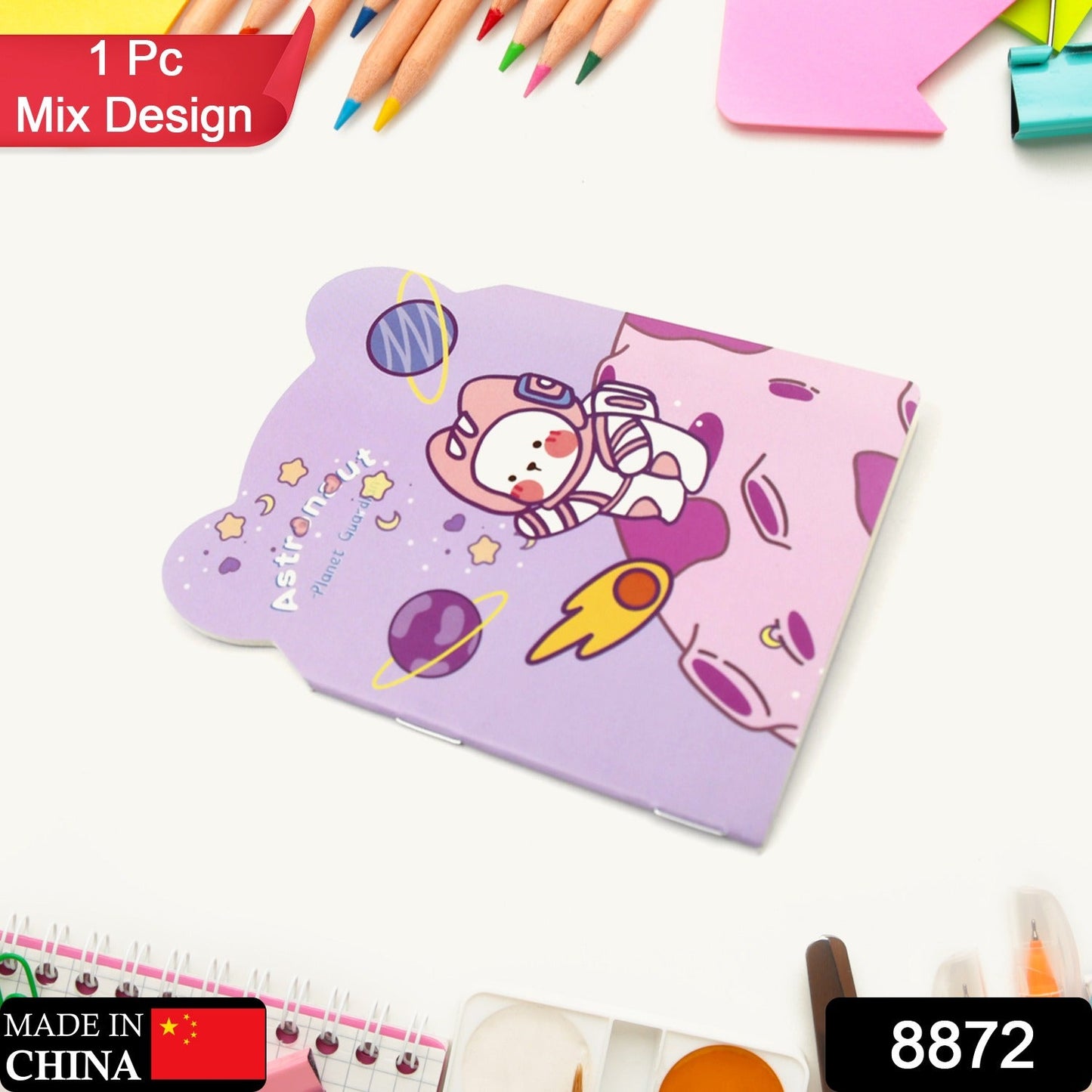 Cute Cartoon Journal Diary Notebook for Women & Girls with Lock